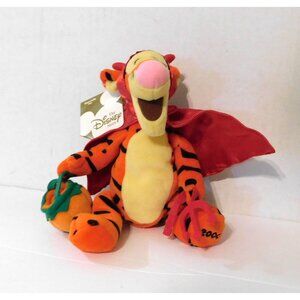 Disney Store Devil Tigger 2000 Mini Bean Bag Plush 9" Halloween Tags